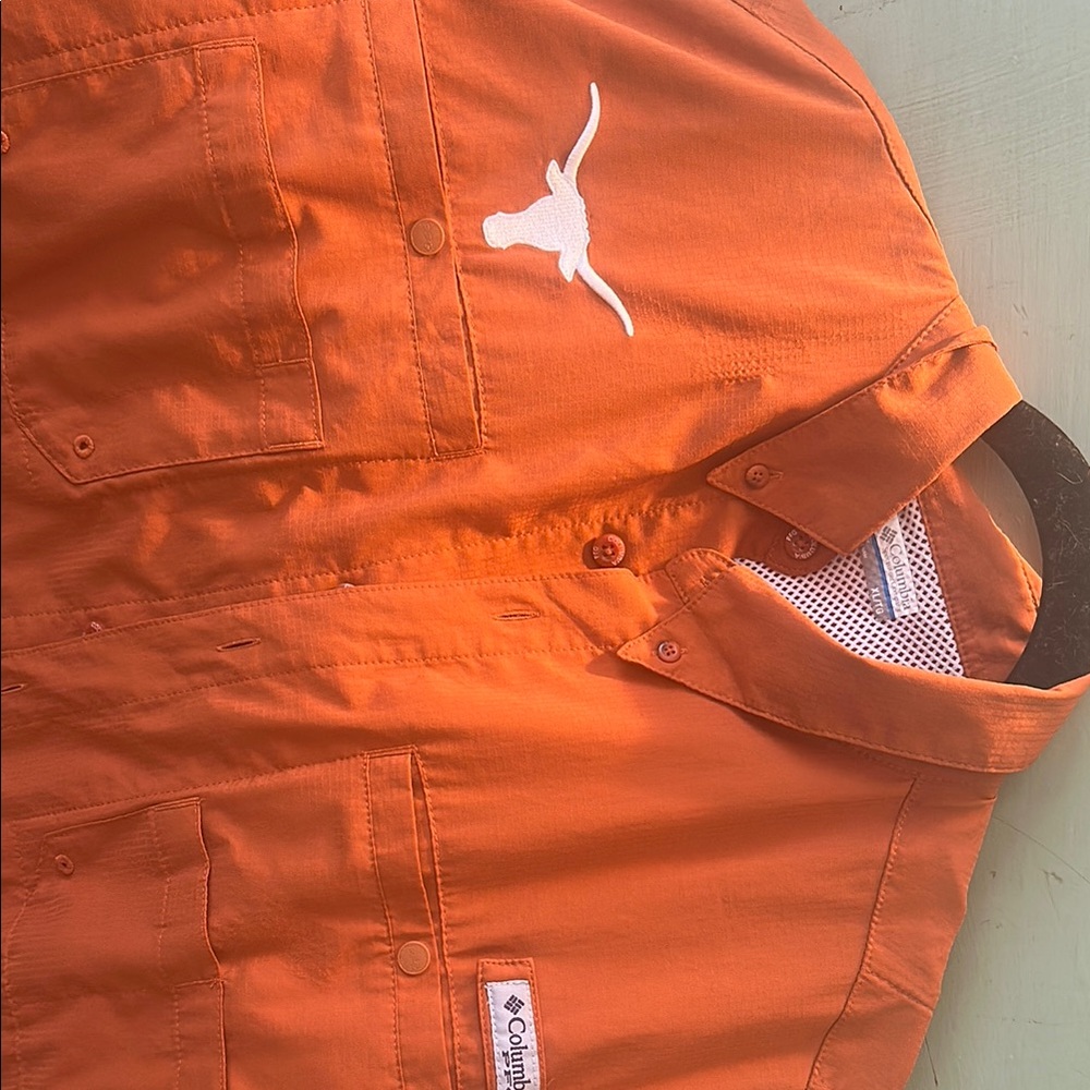 Columbia Rust Orange Casual Shirt